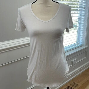 Hollister Slouchy White T-Shirt